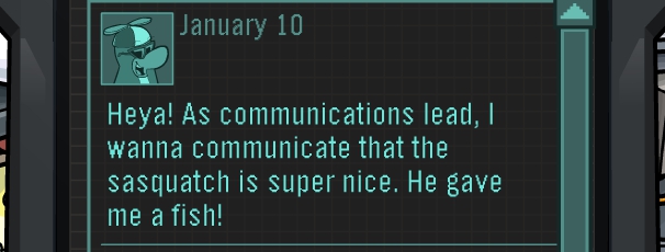 Random EPF Message From Rookie Dated January 10th