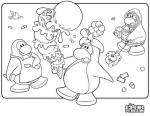 club penguin ninja coloring pages