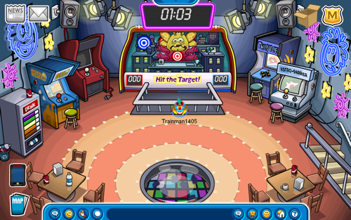 New Club Penguin has added stage as a permanent room along with a