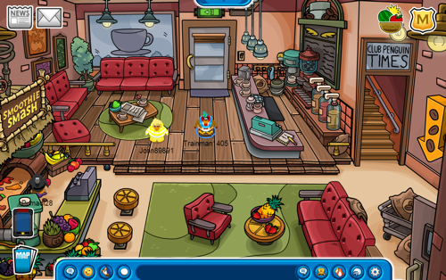 Club Penguin Edits on X: Book Room