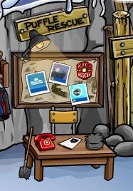 Club Penguin Underwater Hidden Lake, The members-only room …