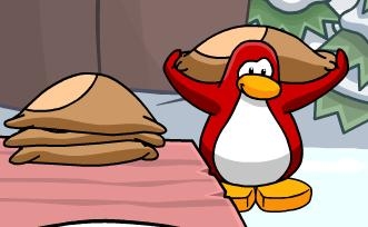 Club Penguin Bean Counters Gameplay on Make a GIF