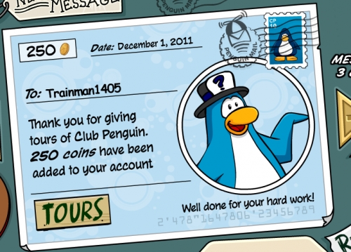 Club Penguin December 2011 Pay Day