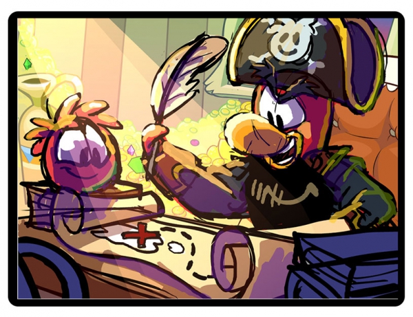Club Penguin Pirate Party 2014