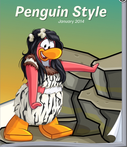 Club Penguin January 2014 Penguin Style