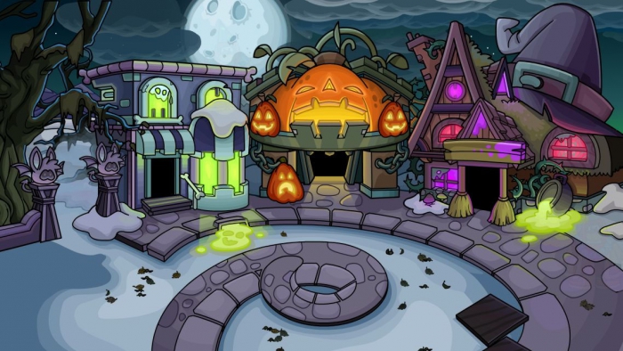 Club Penguin Halloween Party 2015 Room Sneak Peeks (Updated With More Rooms  and Music!) | Club Penguin Island Cheats